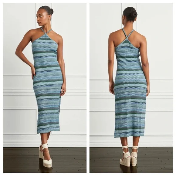 Hill House Lou Lou Duster + Leah Dress Knit Set - Picture 2 of 3